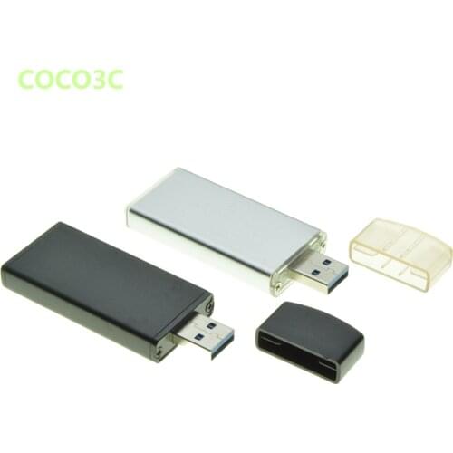 USB 3.0 to M.2 SATA SSD Enclosure USB3.0 to NGFF B key B+M Key adapter M2 Mobile Portable Box