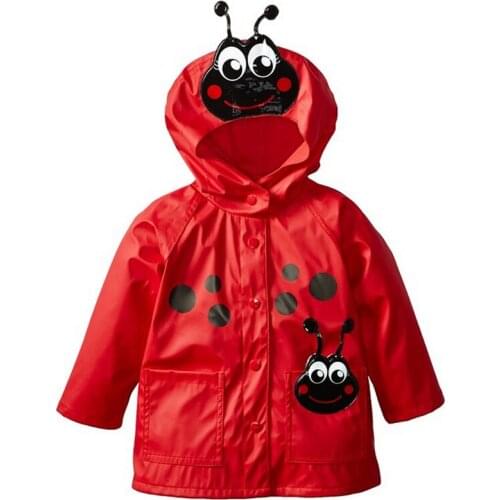 Boys Trench Coat Windproof Rainproof Jacket Sport Boy Cartoon Hooded Windbreaker for Trench Coat Kid Raincoat jacket for boy