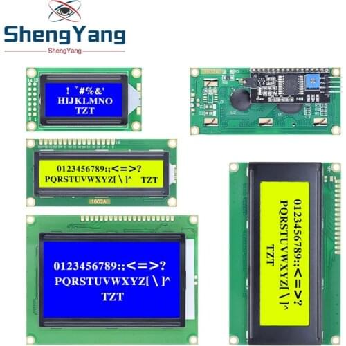 1PCS LCD module Blue Green screen IIC/I2C 1602 for arduino 1602 LCD UNO r3 mega2560 LCD1602