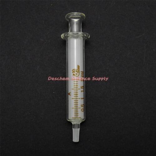 2ml,Glass Syringe,Lab Injector,Use In Laboratory