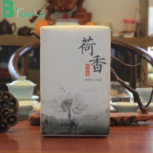 2014 Dark Chinese Tea Anhua Tea Fragrance of Lotus Leaf Compressed Tea 1000g