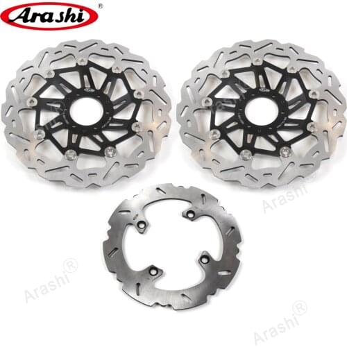 Arashi 1 Set For HONDA CRF L AFRICA TWIN ABS 2016-2019 CNC Floating Front Rear Brake Disc Brake Rotors CRF1000L CRF-L1000