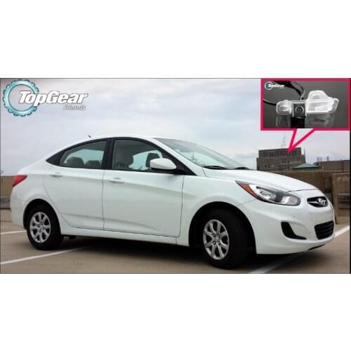 Car Camera For Hyundai Accent RB Sedan 2010~2015 High Quality Rear View Back Up Camera For Top Gear Fans Use | RCA