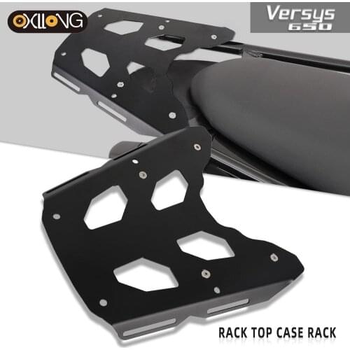 Luggage Carrier Rear Cargo Rack Stand FOR Kawasaki Versys 650 2015 2016 2017 2018 2019 2020 2021 Trunk Load Luggage Cargo Rack