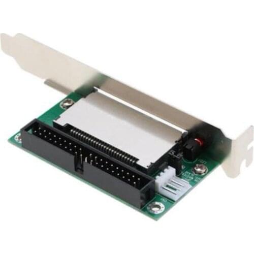 Bootable 40-Pin CF To IDE Adapter Converter Connector Back Panel Accessories IDE Converter Card for Laptop