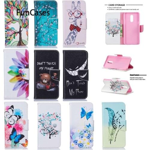 Flower PU Leather Phone Case For capa LG Stylo 4 Book Phone Cases sFor Movil LG telefoon K8 2018 US / Aristo 2 Plus LV3 Stylo 5