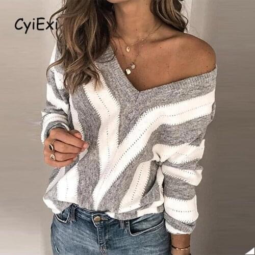 Женские свитера и кардиганы CyiExi China At AliExpress