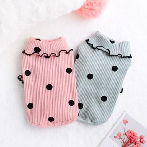 Cotton Dog Clothes Soft Pets Dogs Clothing for Small Medium Dogs Chihuahua Yorkshire Puppy Pet Shirt Ropa Perro Warm Dog Clothes