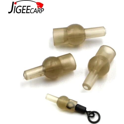 JIGEECARP 100PCS 17mm Carp fishing Covert Tulip Bead for Sea Coarse Fishing Rubber Quick Change Tulip Beads Carp Fishing Tackles