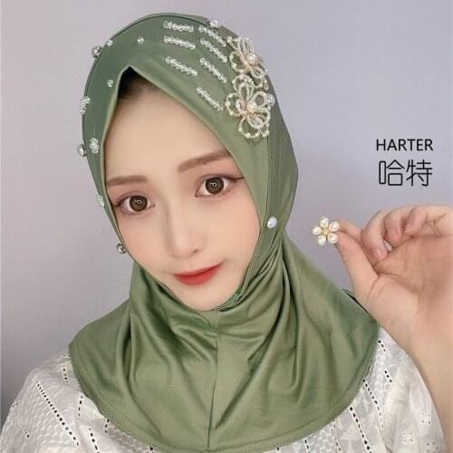 Muslim Women Fashion Cover Head Cap Wrap Hijab Wears