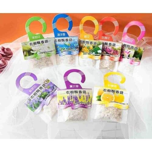 Natural Fragrances Hanging Spices Bag Wardrobe Deodorizing Air Fresheners Cabinet Aromatherapy Sale Sachets Hot Bag Paper U1H7