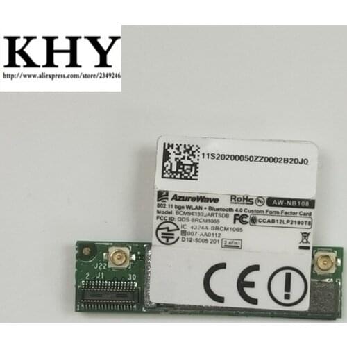 New original For Lenovo MIIX 10 Table ideapad Yoga-11 BCM4330 BGN SDIO + UART BT Wlan Card PN 20200050