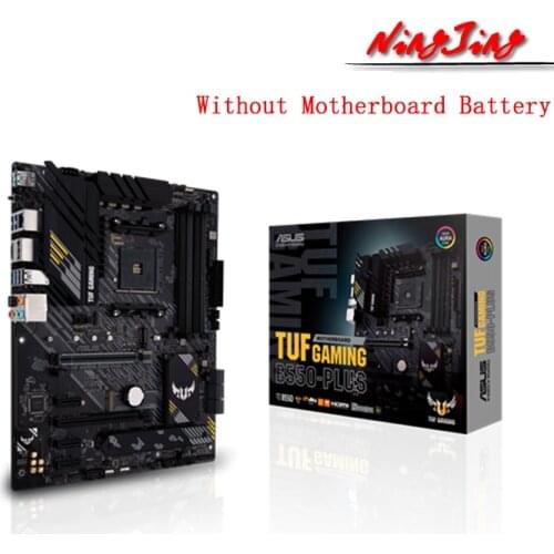 ASUS TUF GAMING B550 PLUS ATX B550M AMD B550 DDR4 4600(OC)MHz 128G,M.2, SATA 6Gb/s,USB 3.2,Best support R9 Desktop AM4 CPU