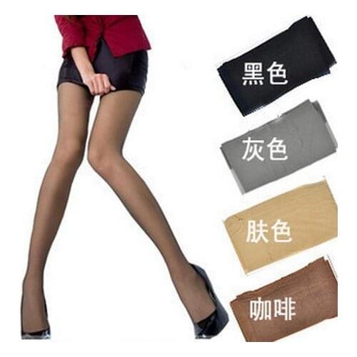 Sexy Soft Pantyhose Ultra-thin Transparent 4 Colors Tights For Girls Medias Pantis Woman High Elasticity Bas Nylon Sexy CI187
