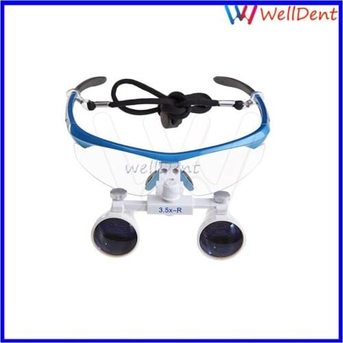 Dental Surgical Medical Binocular Loupes Glasses 3.5 x R Magnifier