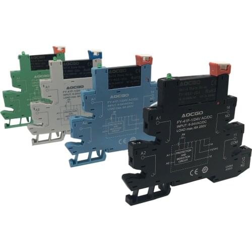 Solid state relay module 24VDC control 24VAC current load up to 4A