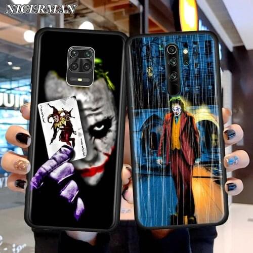 Cool Movie Joker Cover for Redmi 8 7 Note 9 9S 9 9A 9C 8T 8 7S 7 6 Pro 6 8A 7A 6A K20 K30 Pro Phone Shockproof Case