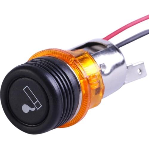 Universal 12V Car Cigarette Lighter Assembly Socket Power Outlet Quality