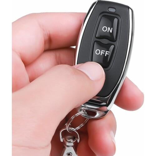 Hot Universal 433Mhz Wireless Remote Control Switch DC 12V 1CH Relay Receiver Module And RF Transmitter Electronic