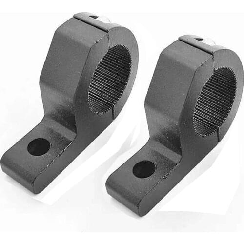 2pcs Universal Tube Clamp Mount Kit 20-32mm for Motorcycle Bracket Motorbike Spotlights Fog Light Mount Clamp Holder