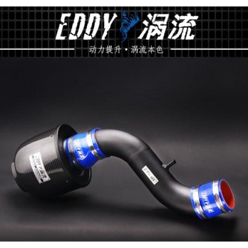 EDDY Intake System Air Intake Pipe & Carbon Fiber Air Filter for Mitsubishi Lioncel / Lancer 1.6 2005-2008 Car Engine Parts