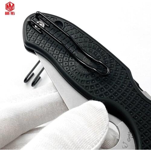 1PC Universal Stainless Steel Spider Folding Knife Back Clip Wire Back Clip Waist Clip Pocket Belt Clip