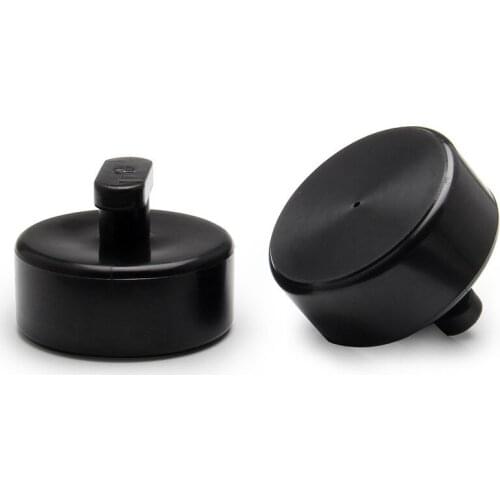 4 Pcs Black Car Rubber Jack Rubber Block Jack Pad Tool Adaptor accessories For Chevrolet cruiser C5 C6 C7 GS landcruiser parts