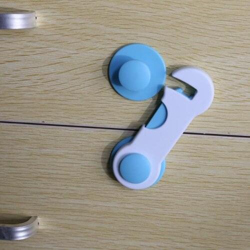 5pcs Child Safety Cabinet Lock Baby Proof Security Protector Drawer Door Cabinet Lock Plastic Protection Kids Safety Door Lock
