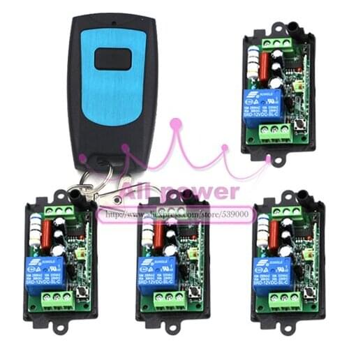 Smart House Application RF Wireless Remote Control Light Switch Home Automation Remote Switch 220V Free Shipping