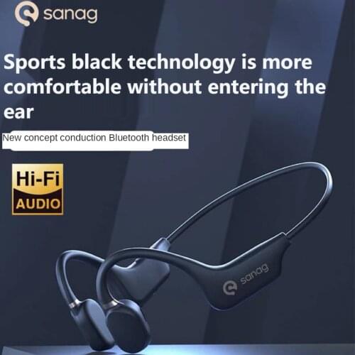 Sanag A5s A2 pro Bone conduction bluetooth A5s pro sports running key hanging ear type headset wireless headphones