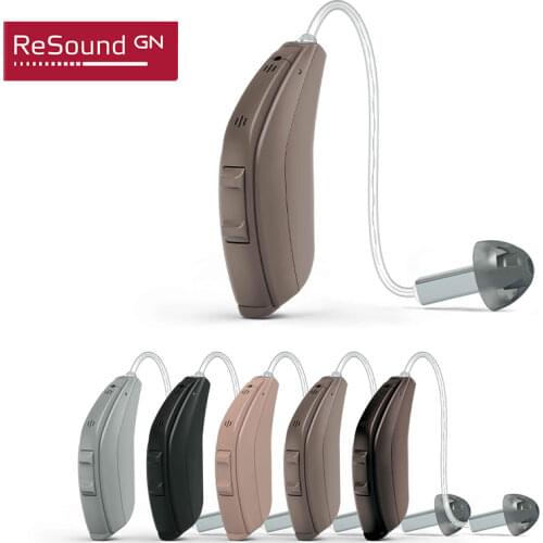 Resound Digital Mini Hearing Aids For Deafness 8 Channels Programmable Ear Care Aid Phone App Adjustable Earphones For Elderly