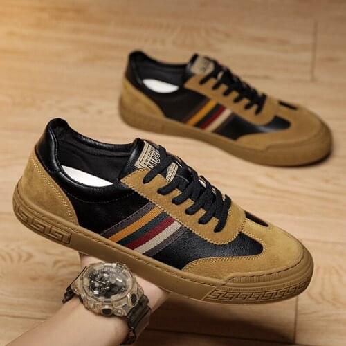 Casual Shoes Spring Casual Shoes Mens Hot Sale Black Mens Fashion Sneakers Sports Men Summer Leather For Man White Brand