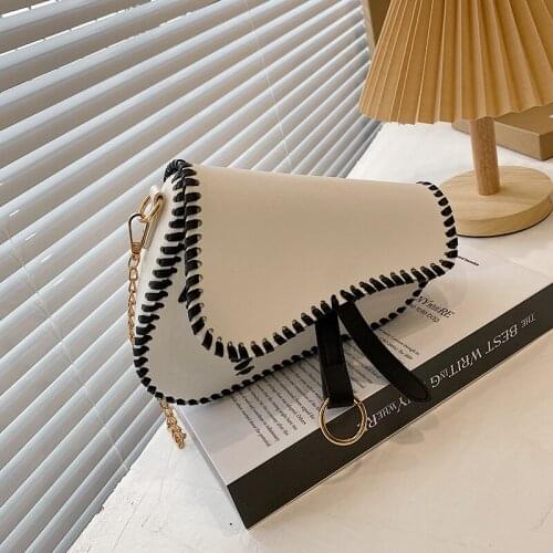 Fashion designer Shoulder Bags Retro Casual Women Totes Shopping Bag Female Leather white small Chain Handbag for Women 2021