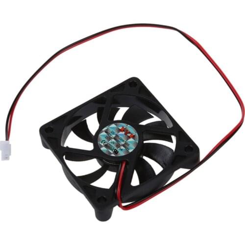 Desktop PC Case DC 12V 0.16A 60mm 2 Pin Cooler Cooling Fan