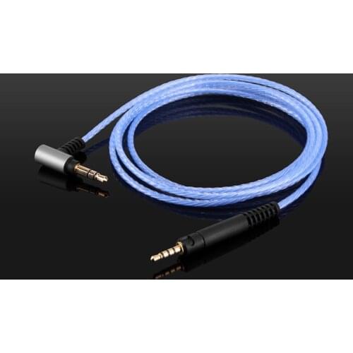 Upgrade Silver Audio Cable For Sennheiser HD598 HD598SE HD518 HD558 HD569 HD579 HD599 OFC silver-plated headphones upgrade line