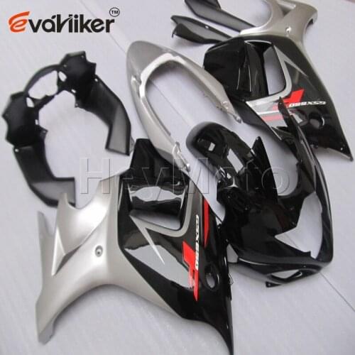 Motorcycle fairing for GSX650F 2008 2009 2010 2011 2012 silver white GSX 650F 08 09 10 11 12 ABS motor panels H3