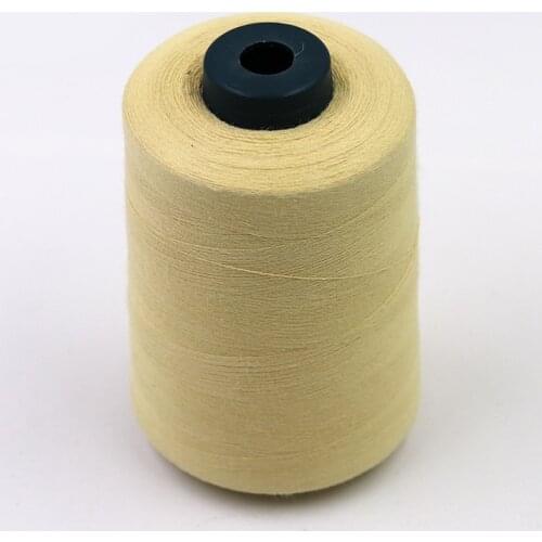 Aramid 1414fireproof yarn flame retardant wear resistant high temperature cut resistant gloves Kevlar staple fiber sewing thread