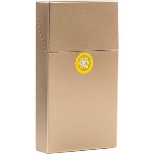 Plastic Cigarette Case Dispenser Tobacco Container Cigarettes Storage Box Holder Smoking Accessories