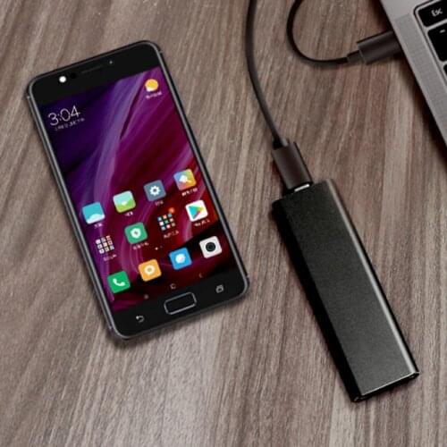 Durable High Speed Transmission M2 SSD Hard Disk Box Case NVME PCIe Enclosure M.2 to USB 3.1 for Computer TV Mobile Phone