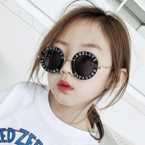 New Fashion Small Round Kids Sunglasses Brand Designer Bee Children Sunglasses Boys Girls Baby Outdoors Goggle Shades Eyewear