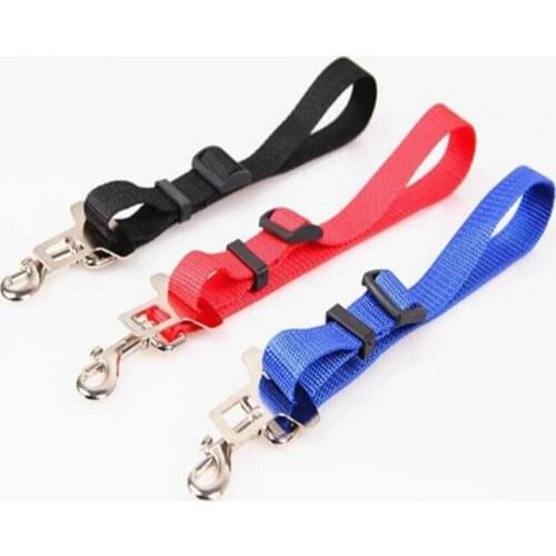 Cat Dog Car Safety Seat Belt Harness Adjustable Pet Puppy Pup Hound Vehicle Seatbelt Lead Leash for Dogs