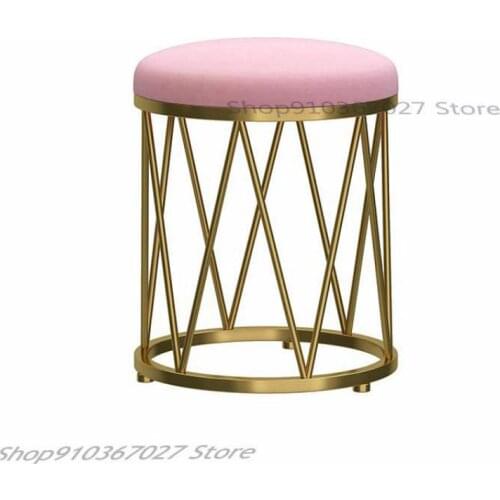 Sofa Stool Home Living Room Coffee Table Stool European Style Shoe Changing Stool Fashion Low Stool Adult Dressing Stool