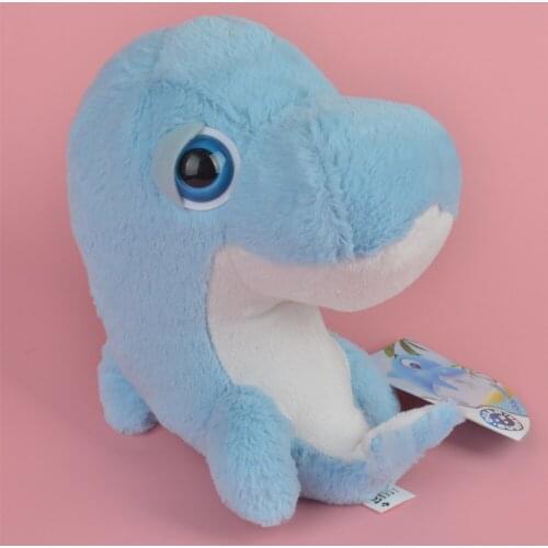 25cm Big Eyes Dolphin Plush Toy, Baby Gift Kids Toy Wholesale with Free Shipping