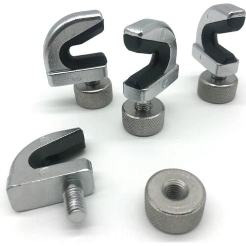 Alpha 2PC Fixed K Clip Badminton Stringing Machine Tools Flying Clamp Badminton Accessories Racket K Clipper