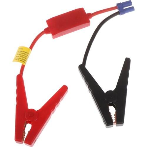 12V EC5 Plug Connector Emergency Battery Jump Cable Alligator Clamps Clip For Car Trucks Jump Starter Alligator Clip car jumper