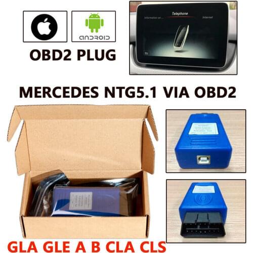NTG5s1 NTG5 s1 Carplay&Android Auto OBD Activator Tool For Iph0ne5/6/7 Plug in and immediately works fully functional VIM TV Fre