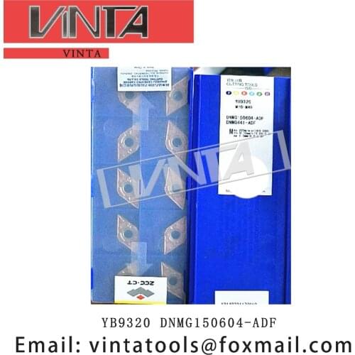 Free shipping high quality 10pcs/lots YB9320 DNMG150604-ADF cnc carbide turning inserts cutting blade tools