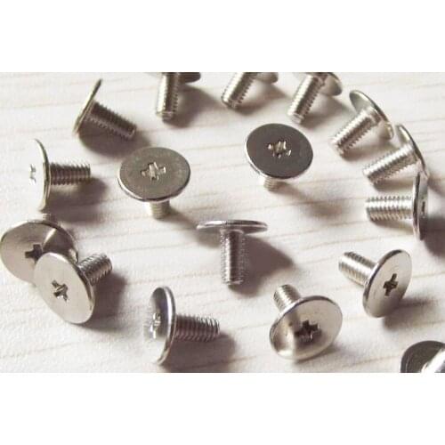 M2X3X7 Large Head screw cross Drive big thin flat head CM Luggage Bags Cases screw toy furniture fastener parts