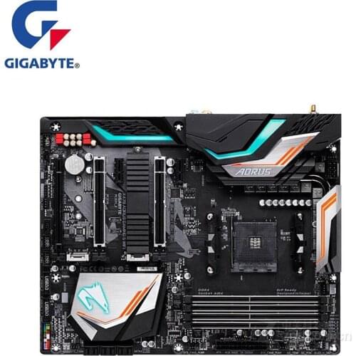 For Gigabyte GA X470 AORUS GAMING 5 WIFI Motherboard AM4 DDR4 X470 Used Desktop Mainboard M.2 NVme PCI-E X16 3.0