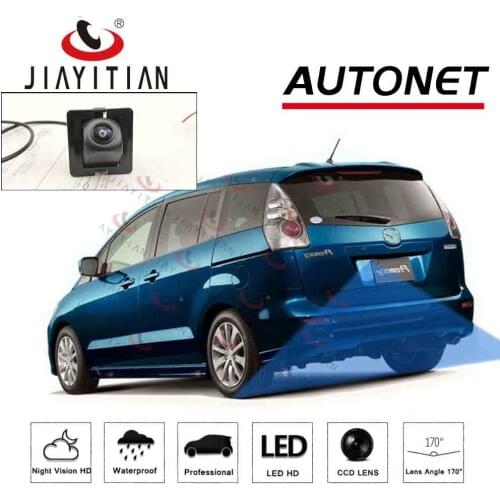 JIAYITIAN Car rear view camera for Mazda Premacy 2005~2010 For mazda 5 2006 2010 2009 original Reserve hole camera backup camera